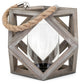 Ares Small Wood Lantern