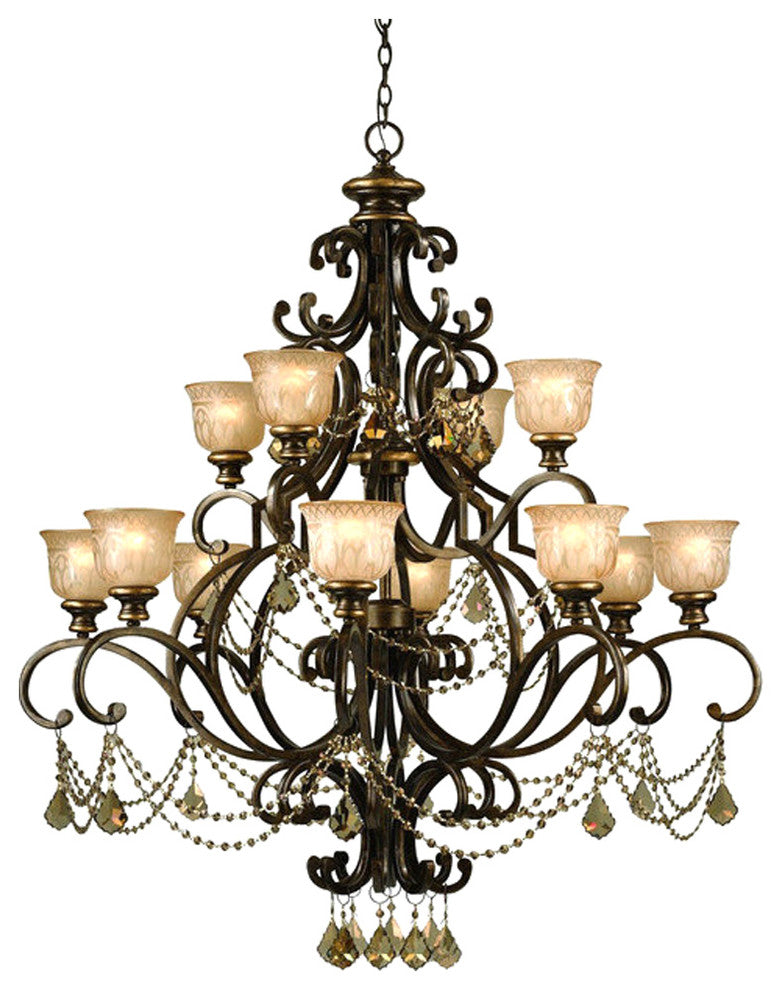 Crystorama Norwalk 12-Light Chandelier