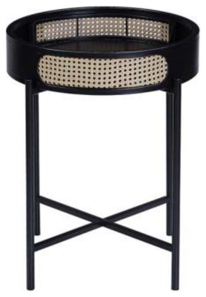 Acme Colson End Table Black Finish