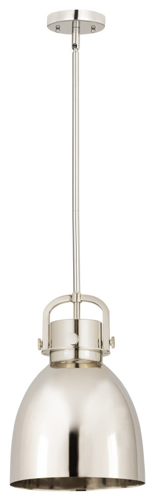 Innovations Lighting 710-1S-PN-M712-10PN Bell 1 Light 10" Mini Pendant