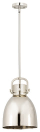 Innovations Lighting 710-1S-PN-M712-10PN Bell 1 Light 10" Mini Pendant