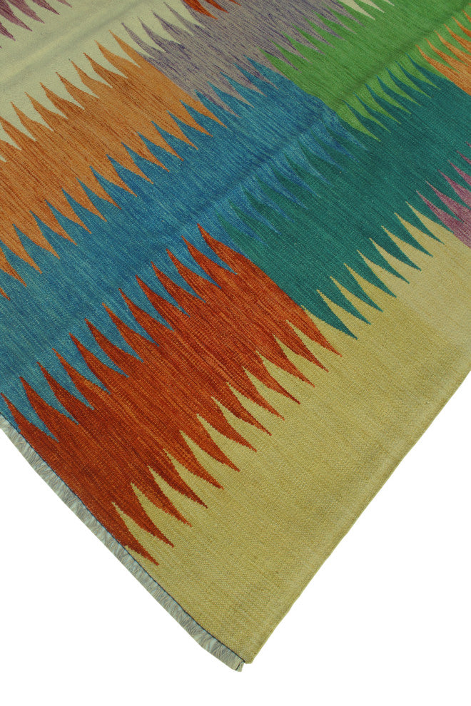 Winchester Kilim Muborak Rust Rug