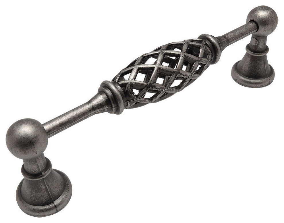 Cosmas 1749-5WN Weathered Nickel 5"� CTC (128mm) Birdcage Drop Pull [5 PACK]