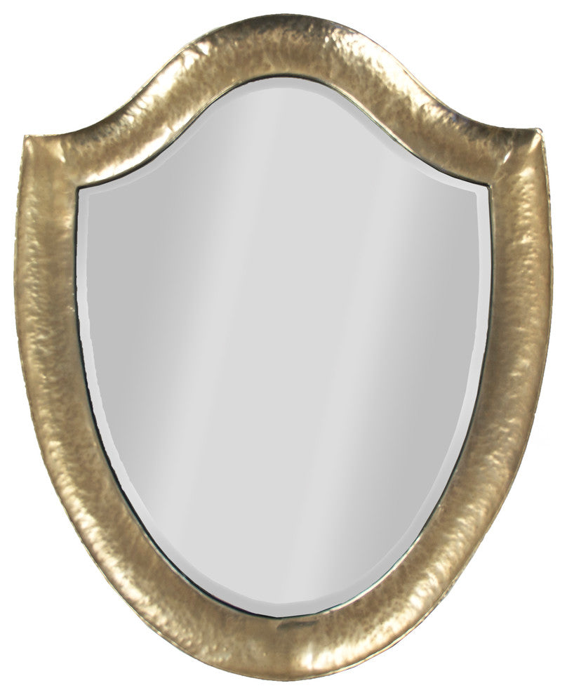 Casimir Mirror, Distressed Gold