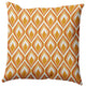 Feathers Accent Pillow, Golden Mustard, 26"x26"