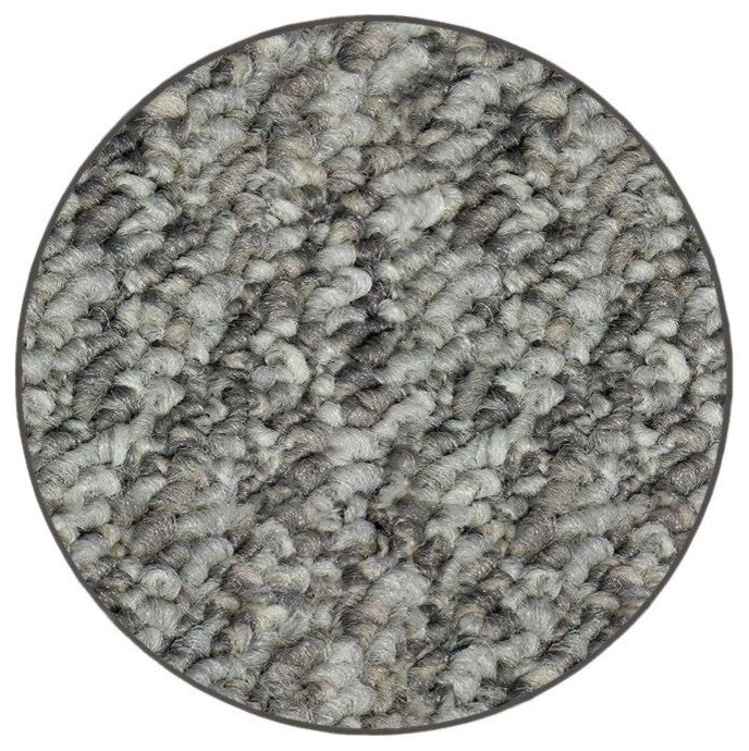 Cambridge II Soft Scroll Loop Indoor Area Rug, Diplomat RND 11'