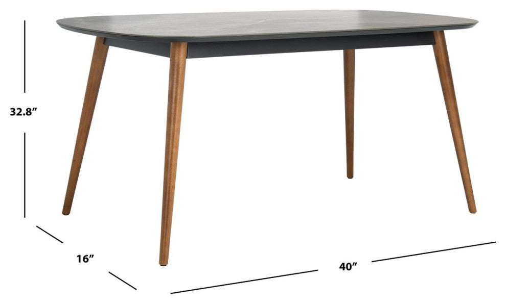 Safavieh Couture Pedro Mid-Century Dining Table