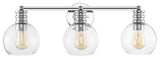 Safavieh Sunetta 3Lt 26.375" Sconce, Chrome