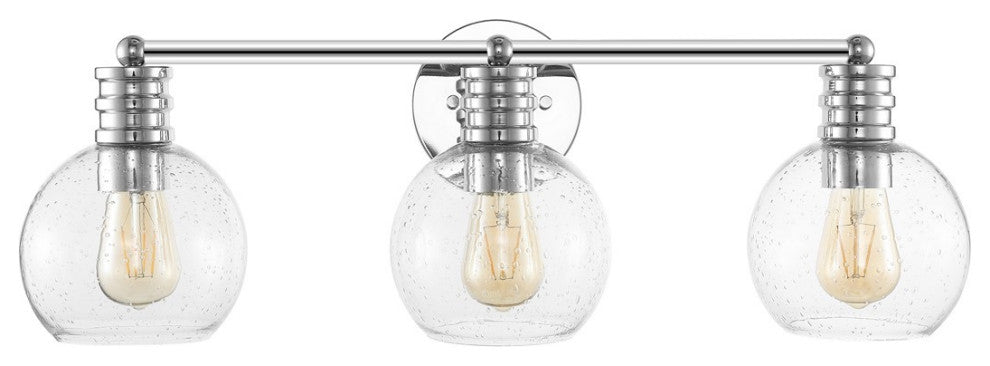 Safavieh Sunetta 3Lt 26.375" Sconce, Chrome