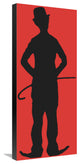 "Charlie Chaplin - Stock Silhouette" Canvas by Hollywood Photo Archive, 13x30"