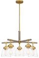 Quoizel BKT5024LG 5-Light Chandelier, Burkett