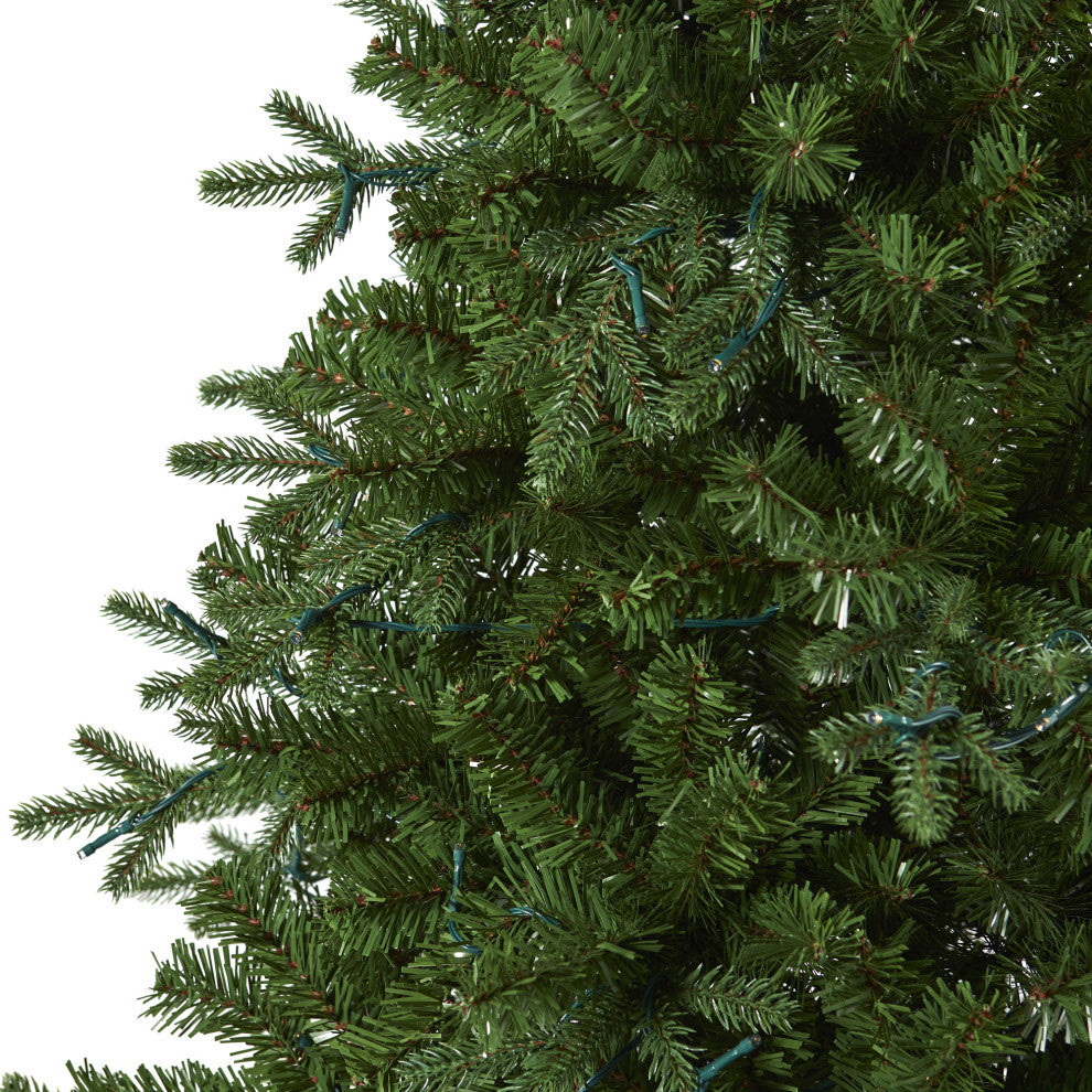 6' Vermont Fir Artificial Christmas Tree With 250 Clear LED Lights