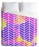 Deny Designs Rebecca Allen Purple Bliss Duvet Cover-Lightweight