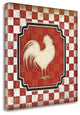 "Country Kitchen Rooster IV" By Jennifer Pugh, Giclee on Gallery Wrap Canvas