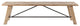 INK+IVY Sonoma Dining Bench, Natural, Natural, 4-Piece Dining Set