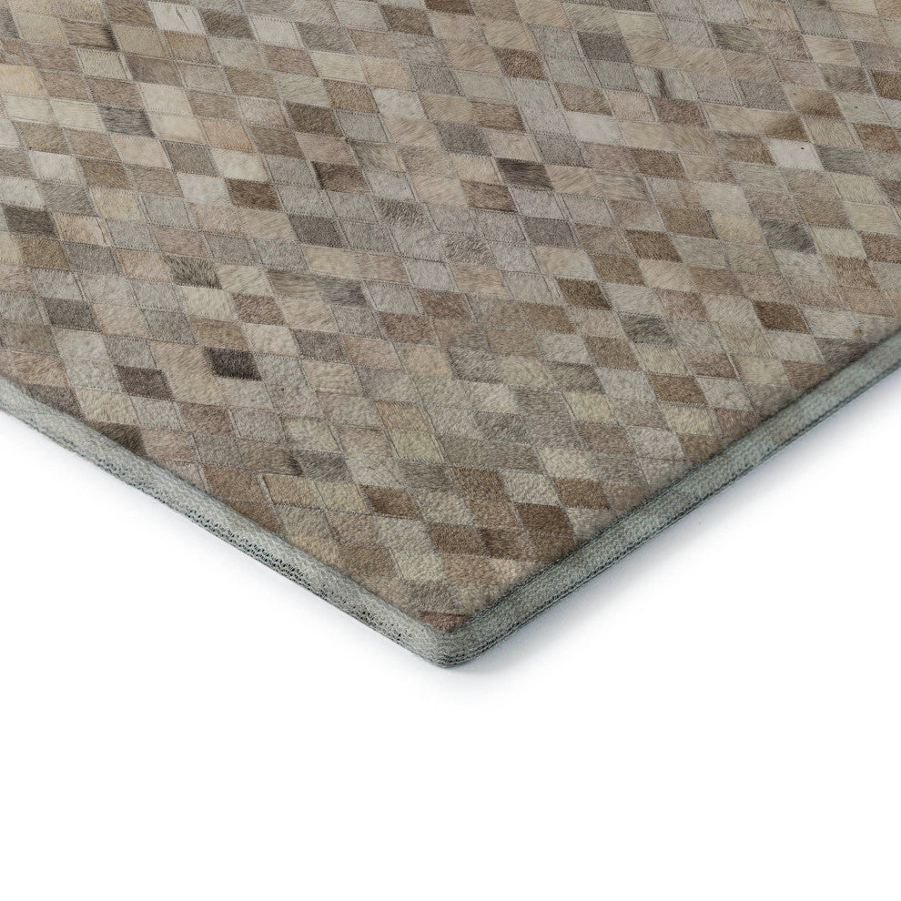 Addison Premium Washable Mayfield AMF101 Gray 3' x 5' Rug