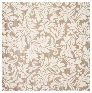 Safavieh Amherst Amt425S Outdoor Rug, Wheat/Beige, 9'0"x9'0" Square