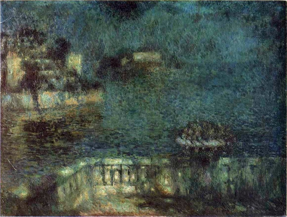Henri Le Sidaner Full Moon Wall Decal
