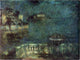 Henri Le Sidaner Full Moon Wall Decal