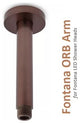 Fontana Oil Rubbed Bronze Shower Arm For Color Changing LED Rain Shower Head