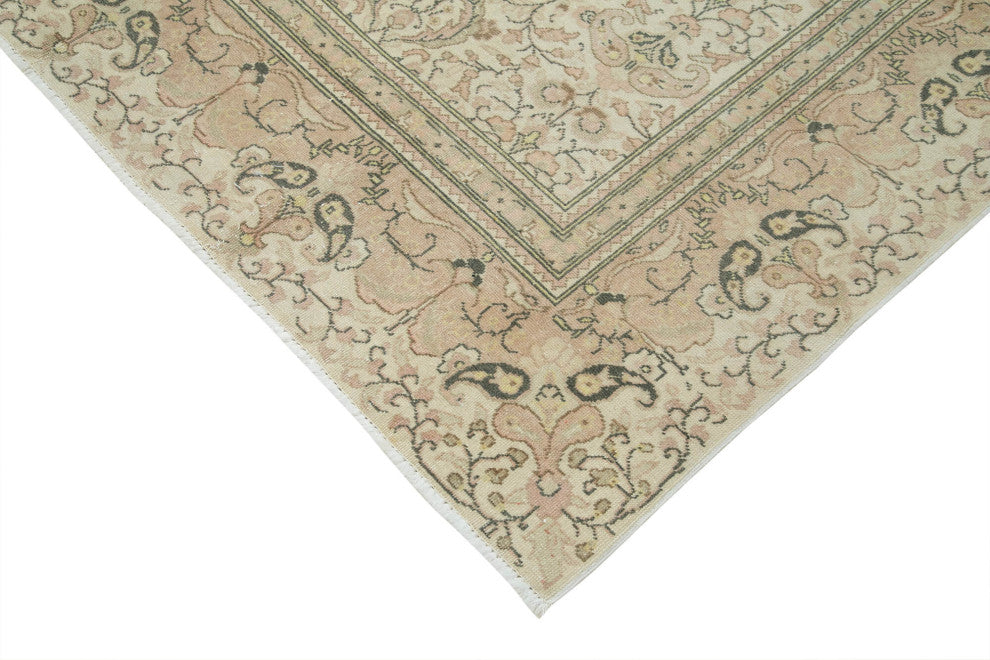 Rug N Carpet - Hand-knotted Turkish 6' 7'' x 9' 7'' Decorative Area Rug