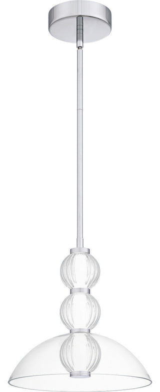 Quoizel PCELW1812 Elway 12"W LED Pendant - Matte Black