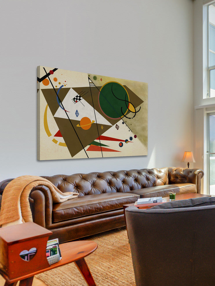"Space Unravelled" Painting Print on Canvas