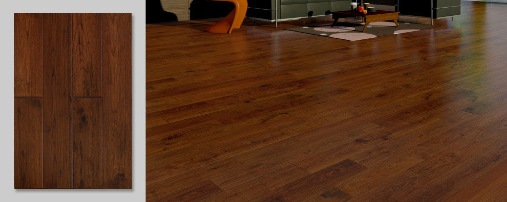 Hickory Rosewood 1/2"X5"Xrandom Length Hardwood Flooring(26.24 Sqft/Box)