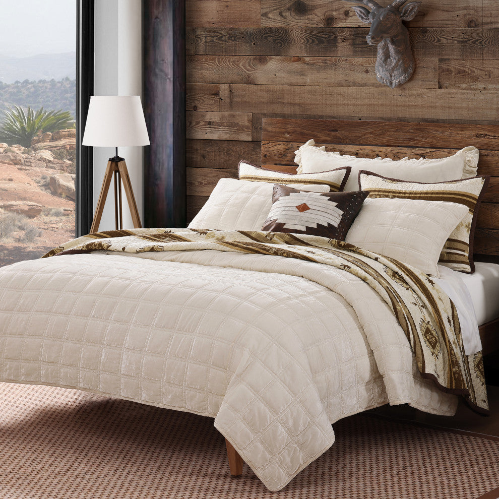 Dakota Reversible Quilt Set, 3 Piece, King