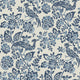 Laura Ashley Adain Palace Wallpaper, Dark Seaspray Blue