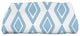 Diamond Jive 1, Geometric Print Bath Towel, Light Blue