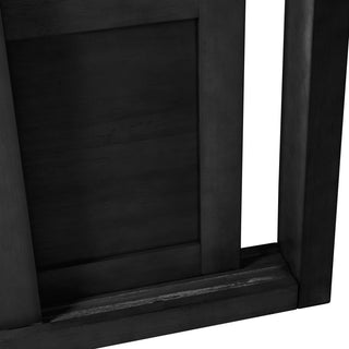 7' Tall Zen Shoji Sliding Door Kit, Black