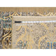 Tan/Brown Transitional Sarouk Silk With Wool Hand Knotted Runner Rug, 2'6"x12'1"