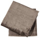 Velvet 2 Piece Euro Pillow Cover Set, Simply Taupe, 2 Piece, 26"x26"