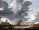 The Elder Bonaventura Peeters Breezy Estuary Scene Wall Decal