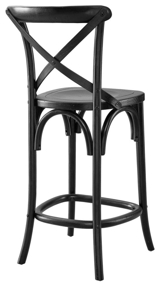 Gear Counter Stool, Black