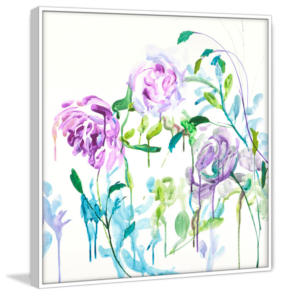 Marmont Hill, "Summer Breeze" by Julie Joy Floater Framed Print on Canvas, 24x24