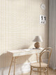 Burlap Hash Pattern Peel and Stick Vinyl Wallpaper, Gold, 24"w X 108"h