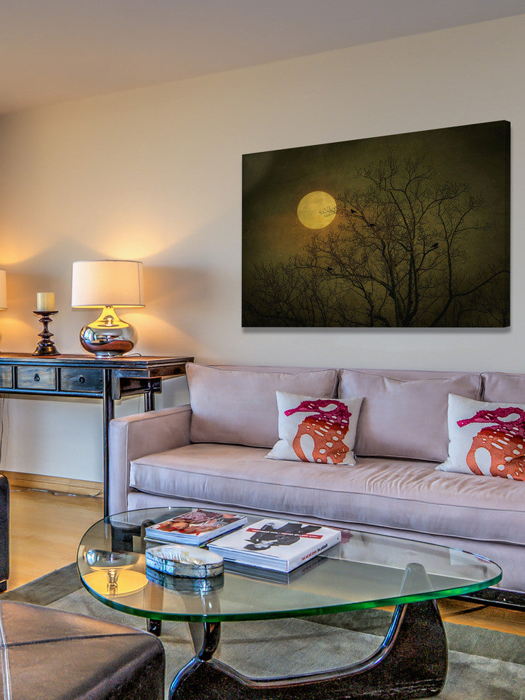 "Starry Night" Painting Print on Wrapped Canvas