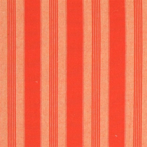 Pillow Decor - Tuscan Stripes in Red Throw Pillow