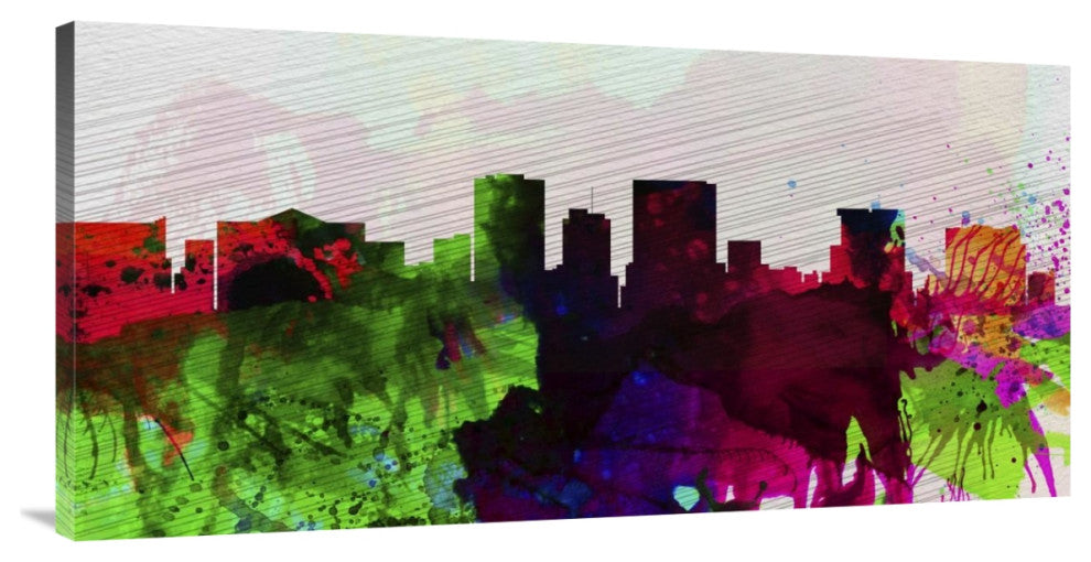 "El Paseo City Skyline" Fine Art Print
