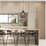 Light Single Globe Pendant, Classic Black