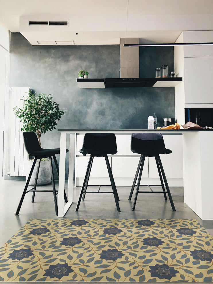Joli Sol Anna Molly Vinyl Mat, 30x96 Runner