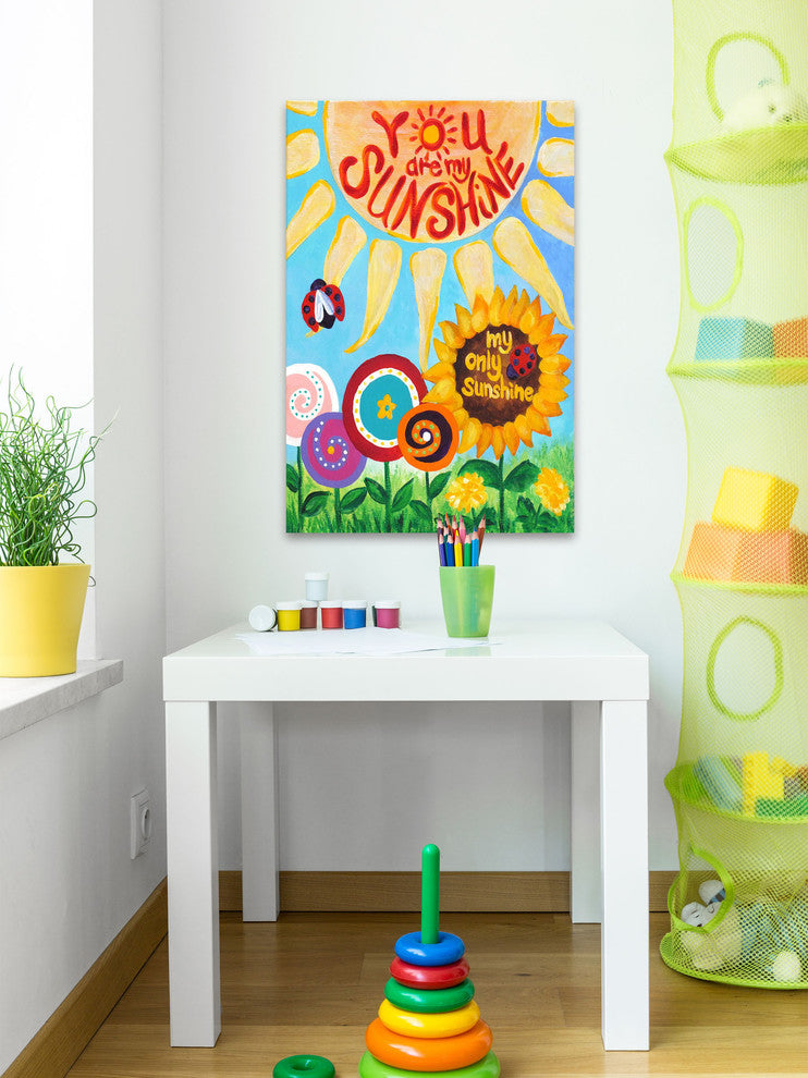 Marmont Hill, "My Only Sunshine" by Nicola Joyner Print on Wrapped Canvas, 16x24