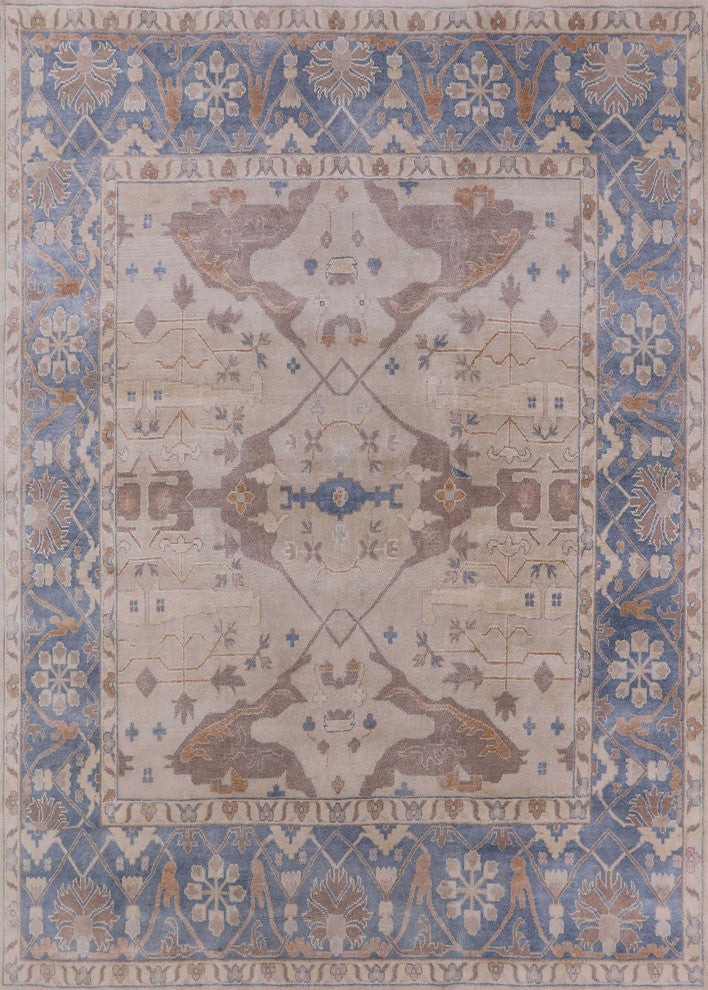 Ahgly Company Indoor Rectangle Mid-Century Modern Area Rugs, 5' x 8'