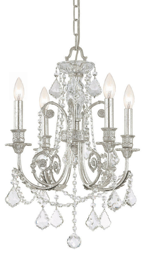 Crystorama Regis 4-Light Mini Chandelier