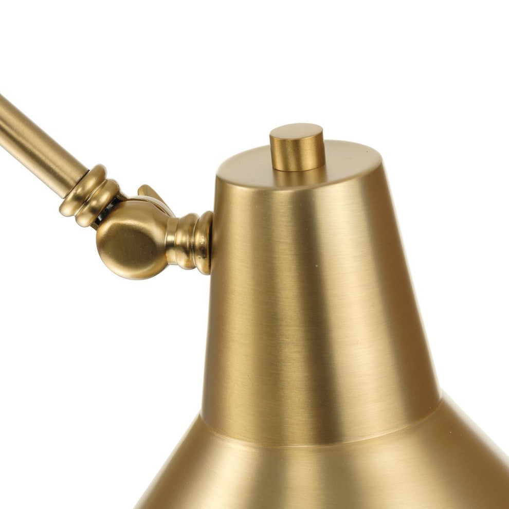 Trimble Collection Four-Light Brushed Bronze Chandelier