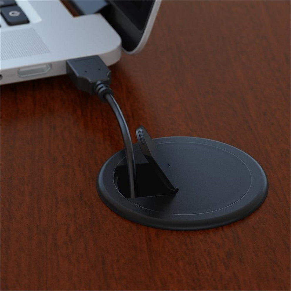 Series C 60W x 24D Credenza Desk in Mahogany - Engineered Wood