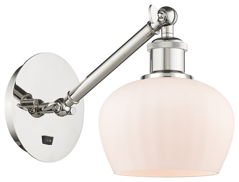 Innovations 317-1W-PN-G91-LED 1-Light Sconce, Polished Nickel