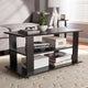 Joliette Moderm, Contemporary Wenge Brown Coffee Table